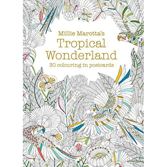 Millie Marotta'S Tropical Wonderland Postcard Book