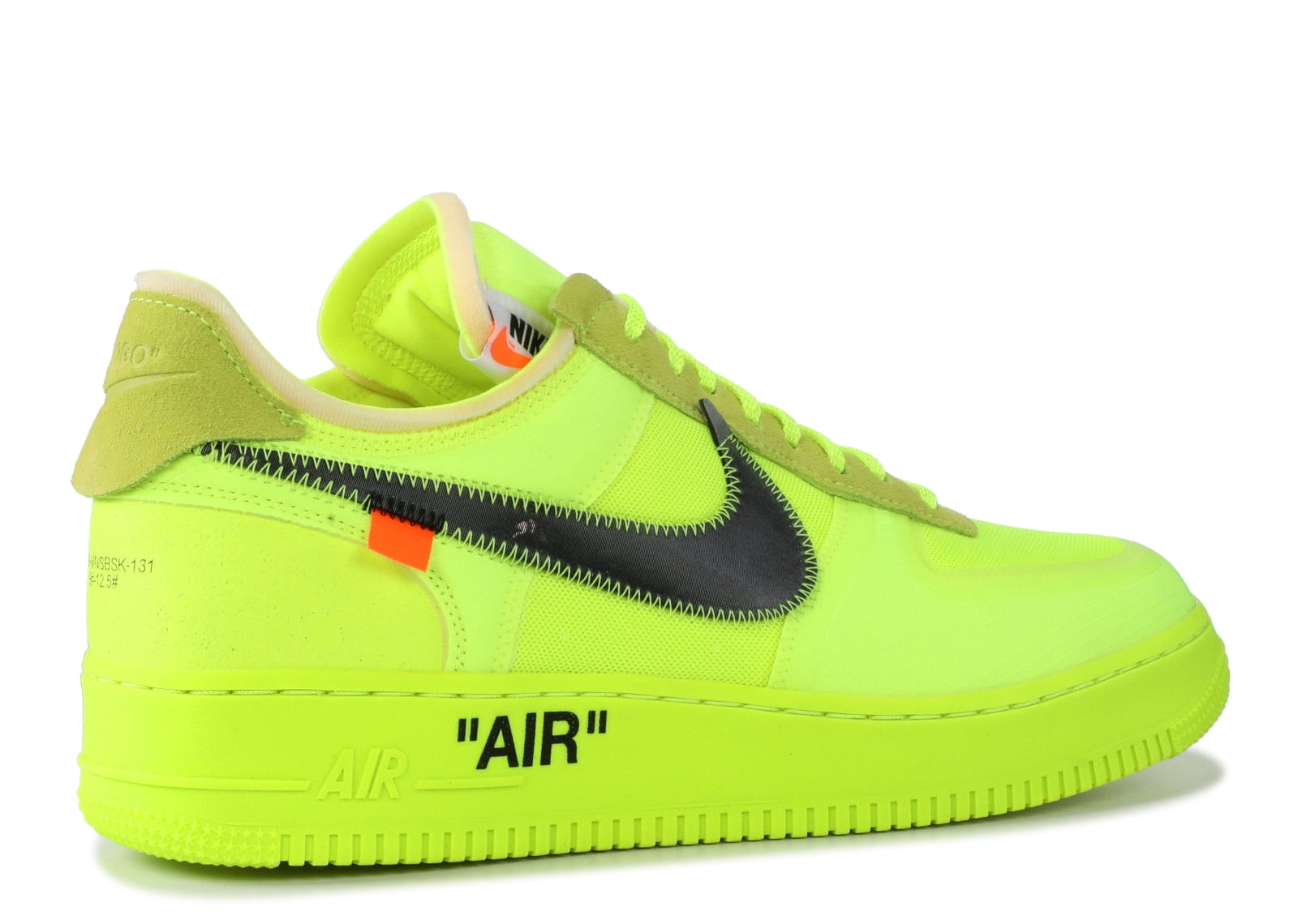 off white green air forces