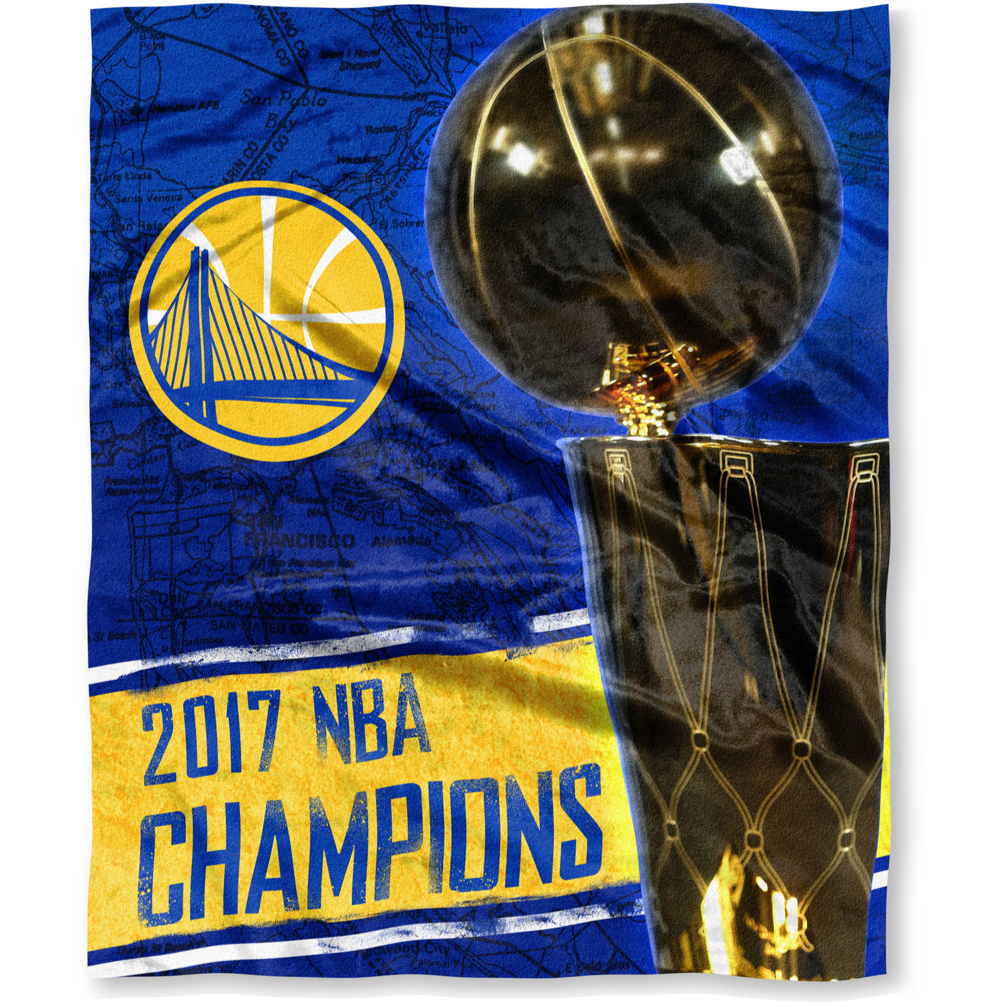 Official National Basketball Association Golden State Warriors "2017