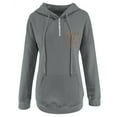 thumbnail image 5 of Women's MAMA LIFE PrintsHoodies and Sweatshirts Long Sleeve Casual Zipper Pullover Clothes with Pocket, 5 of 6