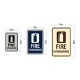 thumbnail image 5 of Signs ByLITA Portrait Round Fire Extinguishers Sign (Blue) - Medium, 5 of 5