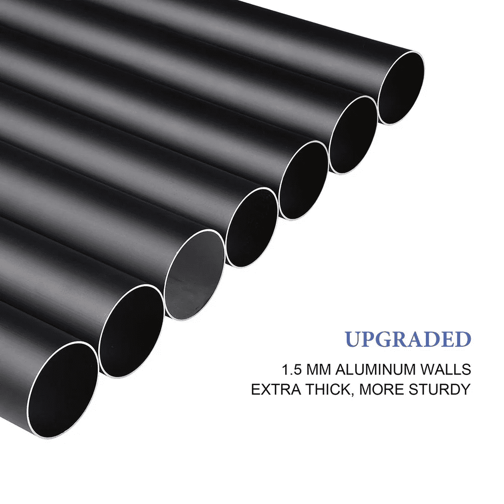 American Aluminum Sectional Flag Pole Set 30', Black