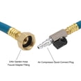 thumbnail image 3 of RV Winterizing Kit, RV Winterizing Kit Quick Connect Plug To 3/4in Garden Hose Faucet Fitting For Motorhome Boat  Travel Trailer, 3 of 8