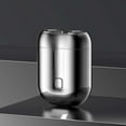 thumbnail image 1 of Afeitadora lavable recargable por USB para hombres, mini afeitadora portátil de viaje con cabezal doble., 1 of 1