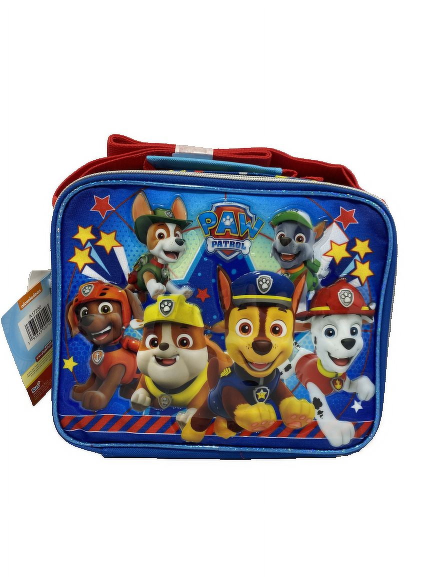 Lunch Bag Paw Patrol Chase Marshall Rubble Rocky Skye New 009625 Walmart