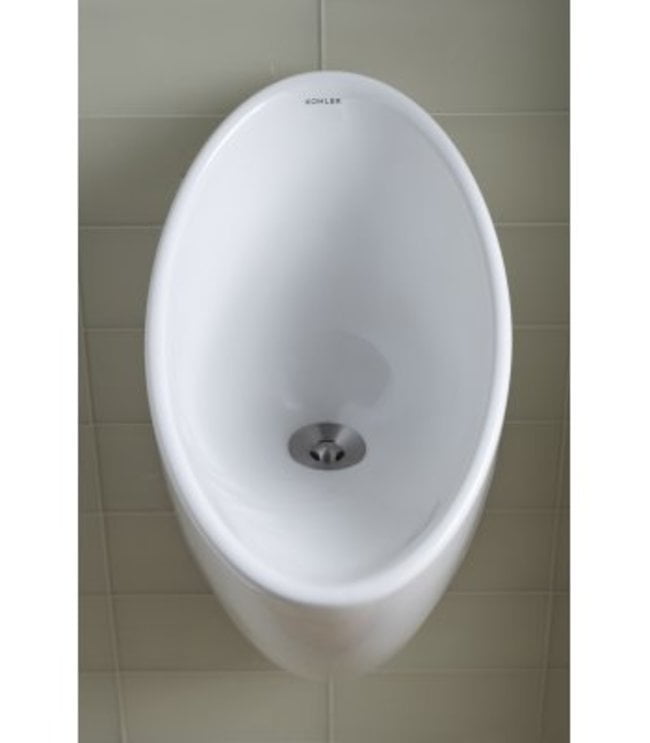 Kohler K4917 Steward S Waterless Urinal White