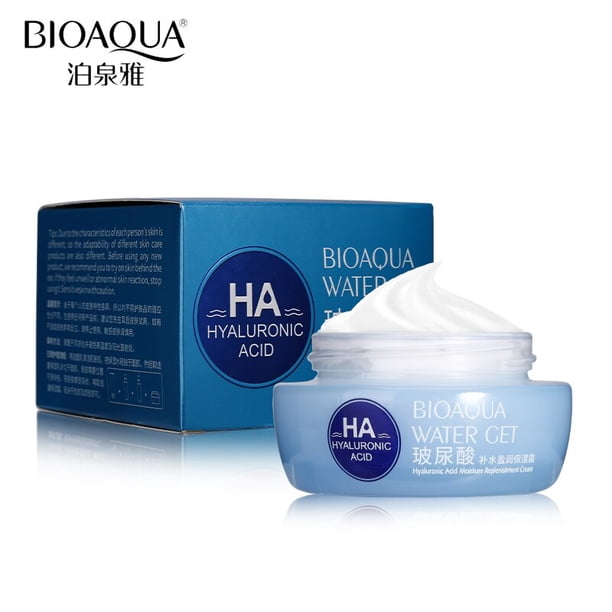 BIOAQUA-Crema de día hidratante antiarrugas, ácido hialurónico, antienvejecimiento, blanqueamiento, cuidado de la piel, crema Facial"one" Fivean LED