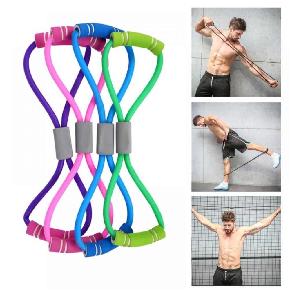Chest Expander Rubber 5-Spring Pull Stretcher Home/GymTraining Exerciser Muscle 