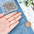thumbnail image 4 of 160pcs Stainless Steel Snap on Bails Ice Pick Pinch Bails Pendant Bails Connectors Hook Pendant Clasps, 4 of 7