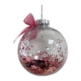 thumbnail image 3 of Esfera Decorativa Hello Kitty Rosa con Brillantina de 10cm, 3 of 4