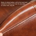 thumbnail image 2 of Genuine Leather Men Wallet Small ID Credit Card Holder Trifold Pocket Retro Bifold Short Multi-Function Purse Money Coffee Two-folding, 2 of 9