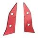 thumbnail image 1 of de pieza de bloque decorativo para parabrisas de 2 piezas cara de montaje modificada de repuesto rojo Sharpla Decorativo de parabrisas, 1 of 8