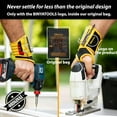thumbnail image 6 of BinyaTools Magnetic Wristband with 9 Neodymium Magnets for Screws Nails Drill Bits, Yellow, 17.9 x 3.9 inches, 6 of 7