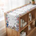thumbnail image 6 of Table Runners 70 Inches Long Dress Scarves, Spring Floral Farmhouse Coffee/Dining/Kitchen Table Decor, Holiday Table Runner, Watercolor Flower Butterflies Birds Plant 13x70 Inch, 6 of 9
