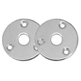 thumbnail image 2 of maskred 2pcs Universal Electric Guitar for Jack Bass Socket Cover Output Plate Silver 1Set, 2 of 6