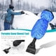 thumbnail image 5 of Coche de invierno portátil Raspador de hielo Auto Snow Defrost Brush Guantes Removedor de herramientas Desplazamiento Telescópico Accesorios Automóvil Suv Azul Vogacara VI001845-01B, 5 of 6