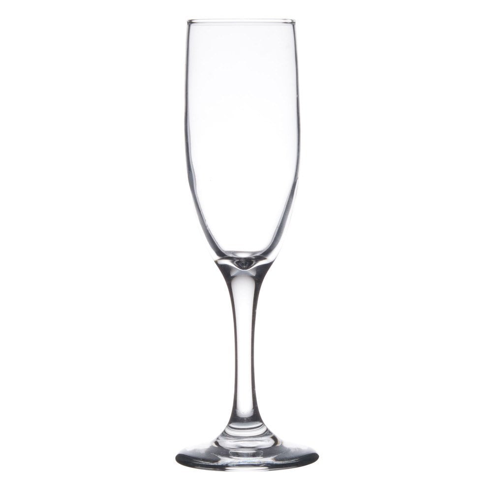 10 champagne glasses