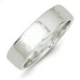 thumbnail image 2 of 925 Sterling Silver 6mm Size 4 Ring Wedding Classic Flat, 2 of 7