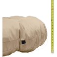 thumbnail image 5 of 48" Rattan Swivel Rocker Cushion,with Ties Indoor Rocking Chair Cushion Multicolored Removable Washable for Patio Backyard(The Product Does not Include Seats)-Peacock Blue||48x24x5inch, 5 of 5