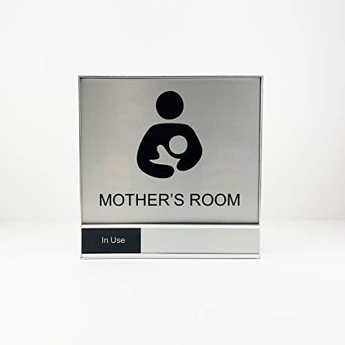 NapTags 6" x 6" Framed Mother's Room Slider Sign