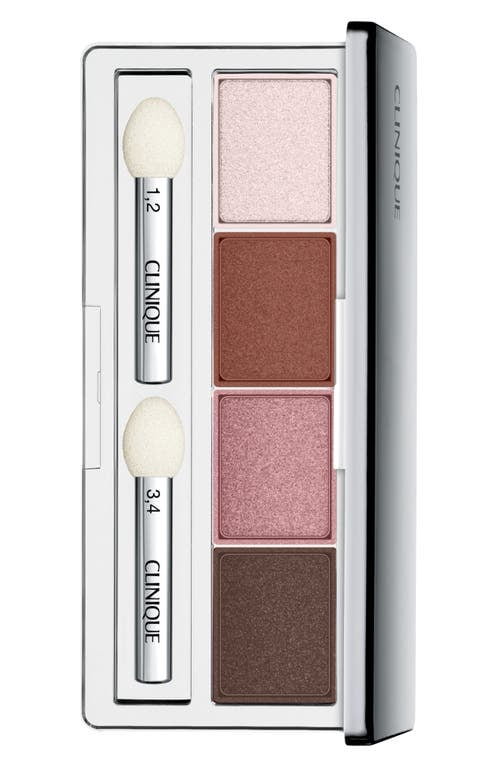 All About Shadow Quad - # 06 Pink Chocolate by Clinique for Women - 0.16 oz Eyeshadow