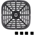 thumbnail image 1 of FFIY Grille de Remplacement pour Friteuse à Air Chaud Carrée Compatible avec Power Dash Chefman, COSORI, NUWAVE Friteuses à Air, Plaque de Gril pour Friteuse à Air, Lavable au Lave-Vaisselle - 8.07 Pouces (Carré 3.7 QT), 1 of 6