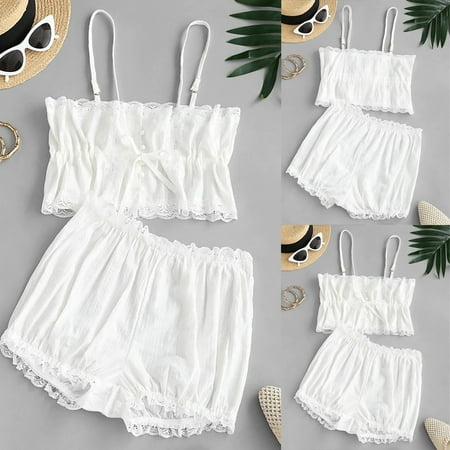

Yubatuo Lingerie for Women Fashion Sexy Print Sleepwear Lingerie Underwear Nightdress