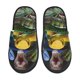 thumbnail image 1 of Fotbe Colorful Viper Snake Pantuflas Peludas para Mujer con Estampado, Zapatillas de Peluche, Zapatos de Invierno para Casa, Uso Interior y Exterior-Large, 1 of 8
