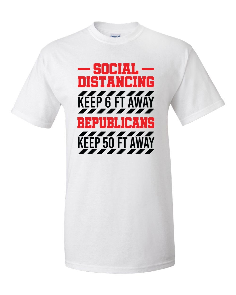 Social Distance queen t-shirt white FOTL new funny//casual loungewear top