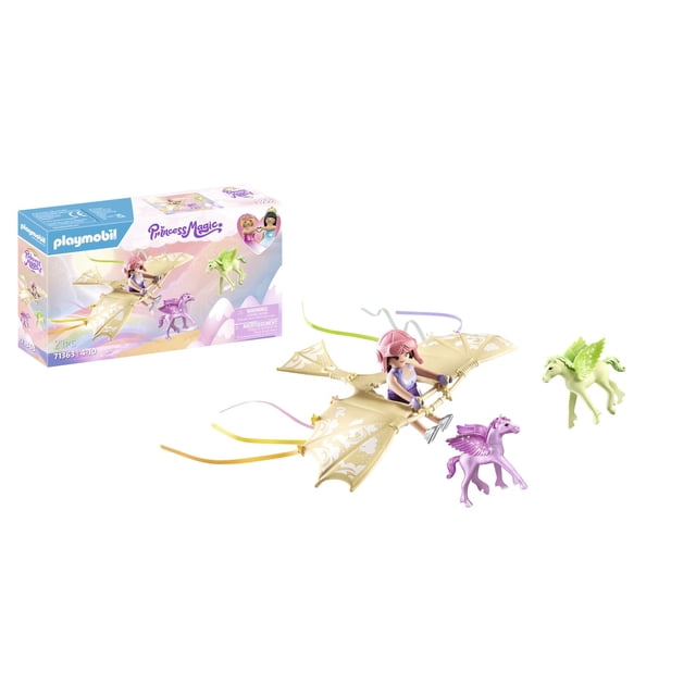 Playmobil Viaje de potros pegaso con planeador