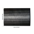 thumbnail image 3 of MERILER Chenille Absorbent Bathroom Rug - Non-Slip, Quick Drying, and Decorative for Home Entrances and Shower Rooms, 3 of 7