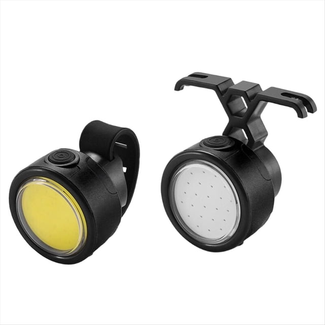 Luces Delanteras y Traseras para Bicicleta, Impermeables, con Batería, de Advertencia, LED, para Ciclismo