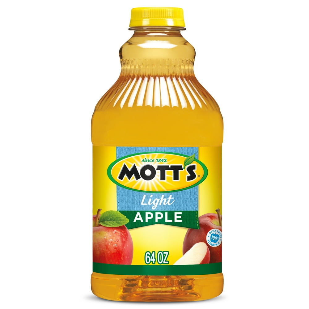 Mott's Light Apple Juice, 64 oz