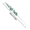 thumbnail image 2 of 20pcs Premium Realistic Artificial Eucalyptus Leaves Faux Greenery for Versatile Floral Arrangements Wedding Home & Party Decor Accessories Dark Green, 2 of 5