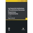 thumbnail image 1 of Libro Ley General De Instituciones Y Procedimientos Electorales Tapa Blanda, Autor Miguel Carbonell, Editorial Tirant Lo Blanch, 1 of 2