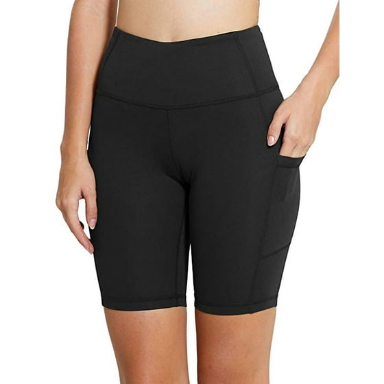 VISTA High Waist Tummy Control Workout Yoga Shorts Side
