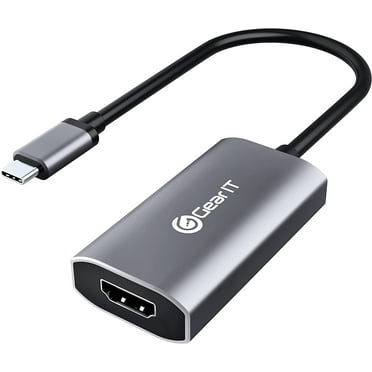 GearIT USB-C to HDMI 2.1 8K HDR Adapter, 8K@60Hz or 4K@120Hz DP Alt Mode, Type C Thunderbolt 3/4 Compatible for MacBook Pro 2020, iPad Pro 2020, Galaxy S20, and More