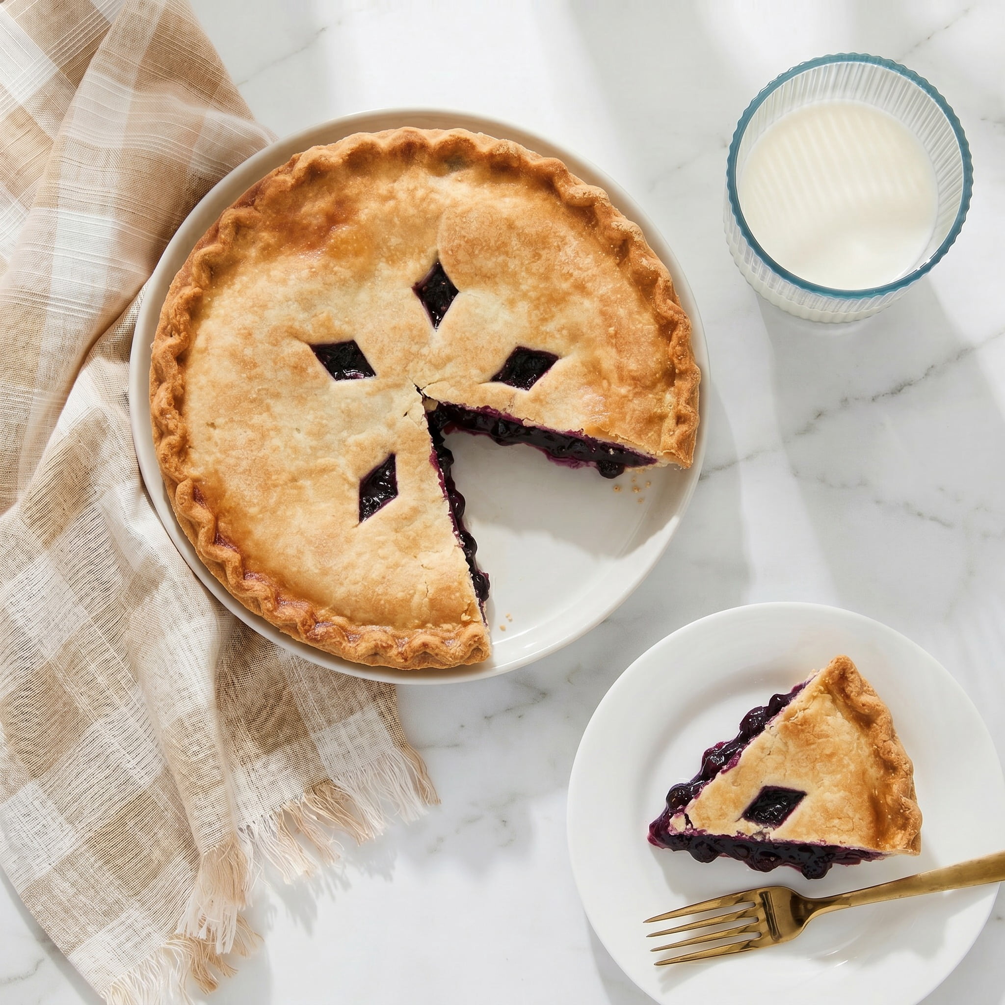 Freshness Guaranteed 8-inch Blueberry Pie, 24 oz