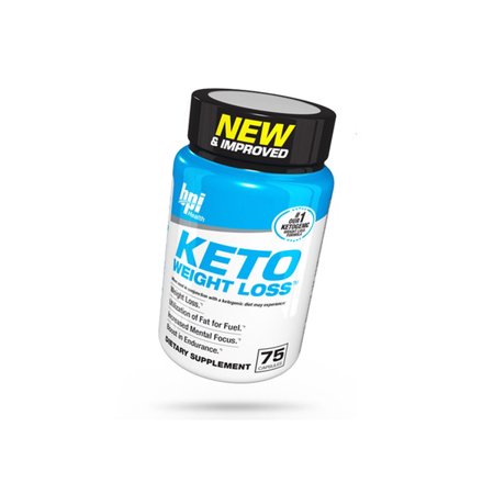 BPI Health Keto Weight Loss Ketogenic Diet Supplement 75 Capsules