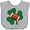 AC-Heather Grey, variant on Inktastic St Patricks Day Football Boys or Girls Baby Bib