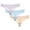 Beige D, variant on Rohuuque 3 Pack Women's Invisibles Thong No Show Panties V String Thong Underwear Breathable Low Rise Ice Silk Stretch Underwear Purple