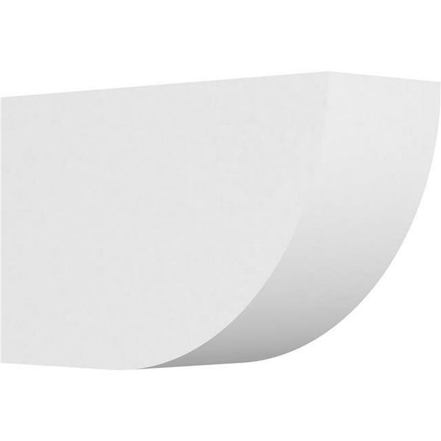 Ekena Millwork RFTP06X10X16DUR 10 x 6 x 16 in. Standard Durham Architectural Grade PVC Rafter Tail