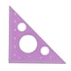 thumbnail image 1 of Regla De Medida De ángulo Recto De 45 Grados, aleación De Aluminio, Herramienta De Carpintería De Carpintero Cuadrada Triangular Para Proyectos De Bricolaje, 1 of 7