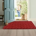 thumbnail image 5 of Walensee Indoor Doormat, Front Door Mat for Entrance, 20"x32" Red, 5 of 8