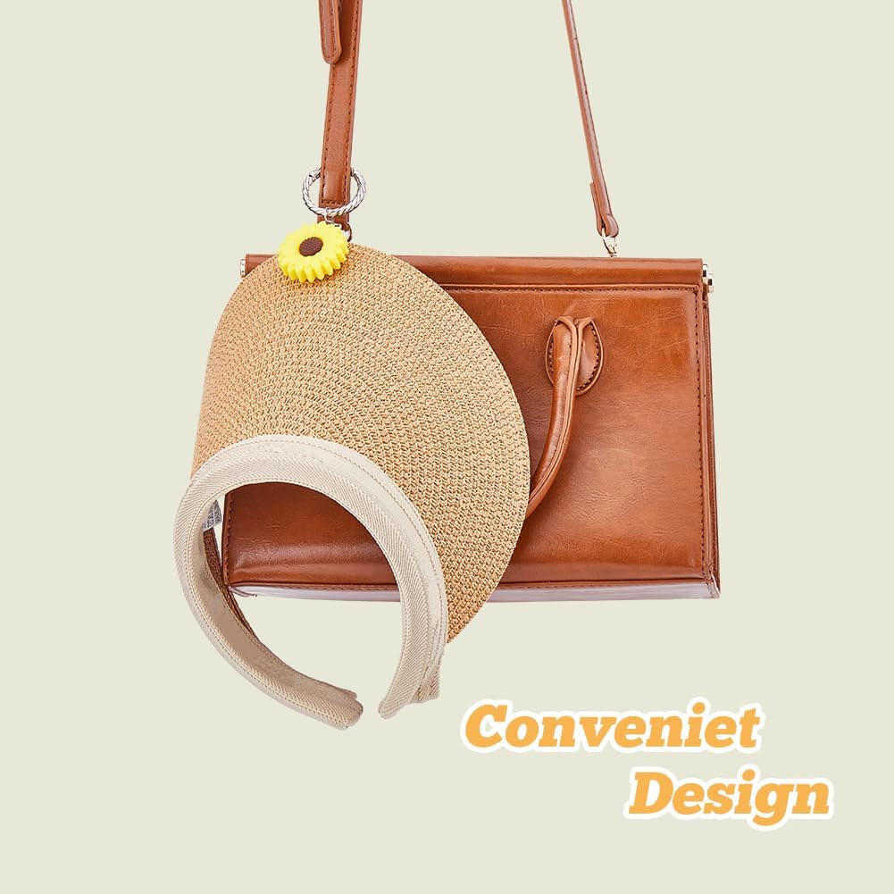 4PCS Hat Clip Sunflower Bags Hat Clips Leaf Hat Holder  display picture 3