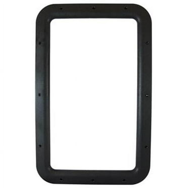 A77012 Interior Entrance Door Window Frame, Black