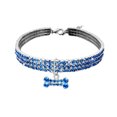 thumbnail image 3 of Goowood Dog Choker Sparkly Rhinestone Bling Necklace Pet Jewelry Collar for Small Dogs and Cats Fancy Decorative Collar for Special Occasions, 3 of 8