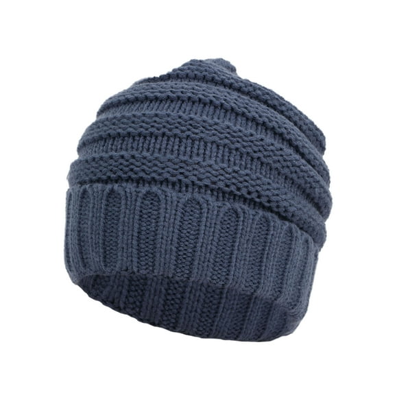 Men/Women's Chunky Soft Knitted Warm Winter Beanie Hat