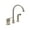 PVD Satin Nickel, variant on Single Control Kitchen Faucet with Side Sprayer- Huntington Brass