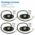 thumbnail image 7 of Led Rock Lights Underbody Light 9W for Jeep Offroad Truck Atv Utv 4X4 Car Boat, 7 of 7